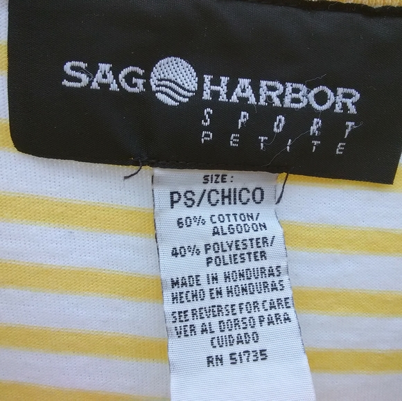 New without tags women's sag harbor short pullover - Picture 3 of 3